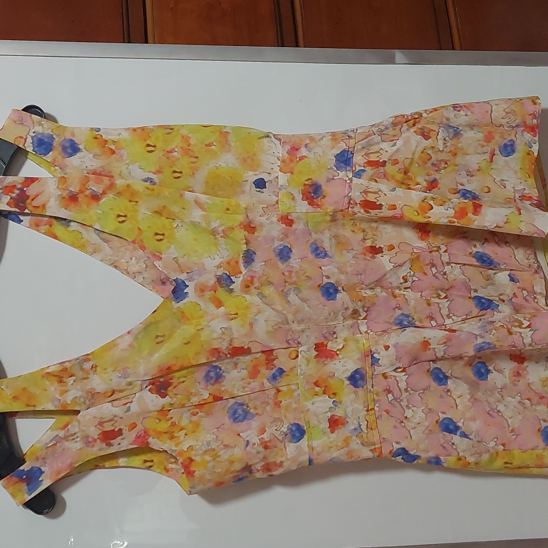 Cluny V Neck Tye Dye V Neck Blouse
